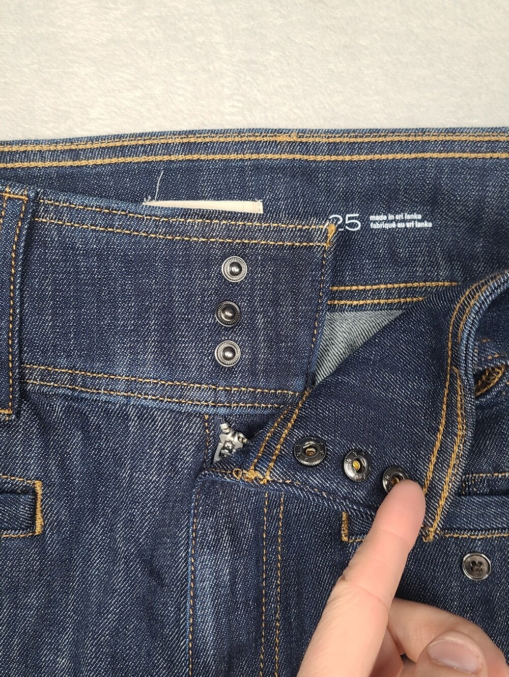 Pilcro High Rise Wide Leg Trouser Jeans Size 25 SUPER FLARE - Picture 7 of 16